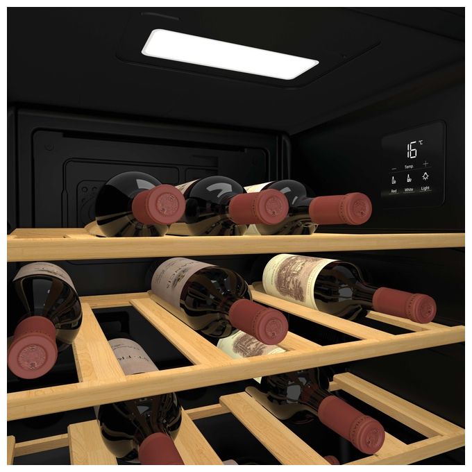 Candy CWC023 Divino Cantina vini a libera installazione cm. 48 - 23 bottiglie nero