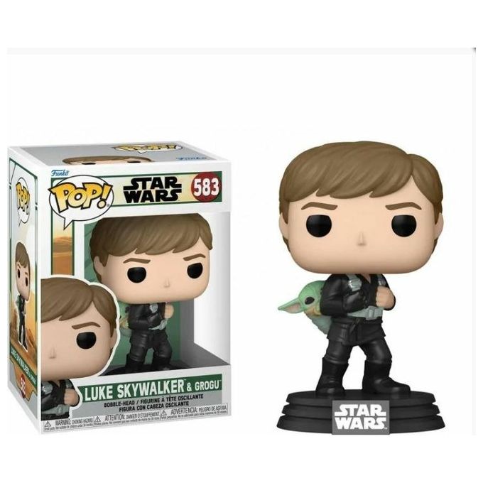 Funko Pop! Heroes Star Wars Book Of Boba Fett Luke  Grogu 583