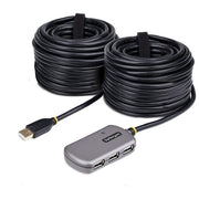 StarTech.com Cavo di Prolunga Usb 2.0 da 24mt con Hub di Estensione a 4 Porte Usb-A