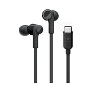 Belkin Rockstar In-Ear Cuffie Usb-C Connector Nero