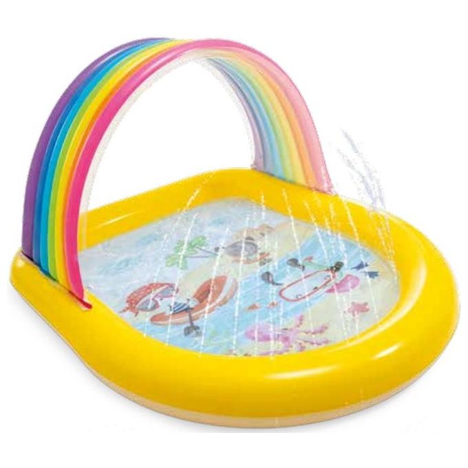 Intex  Piscina Baby Arcobaleno Cm 147X130X86, I,4
