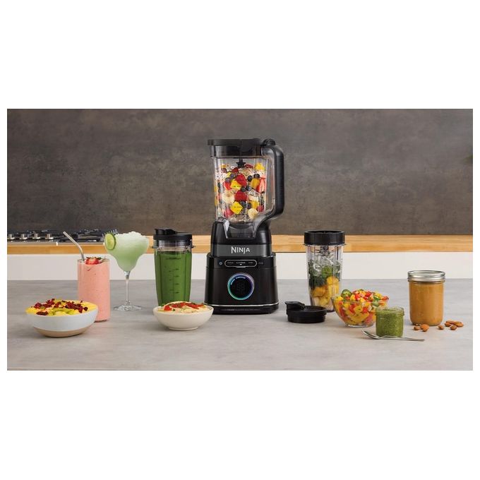 Ninja TB301EU Frullatore ad alta potenza detect con 2 bicchieri per smoothie
