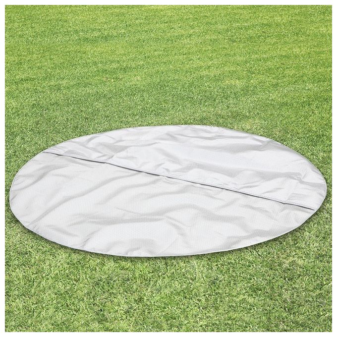 Intex 28476EX PureSpa Vasca Idromassaggio Gonfiabile Bubble Massage con Telo Efficienza Energetica 4 posti 120 Getti Riscaldatore PVC Beige 196x71 cm Con Telo ad Efficienza Energetica 4 posti Beige