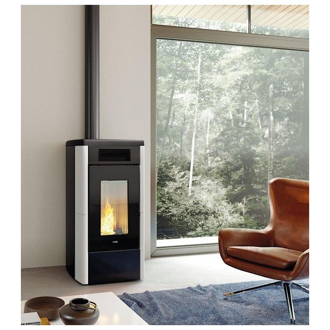 Cadel Stufa a Pellet Cadel Atena 3 Plus 14 Rosso