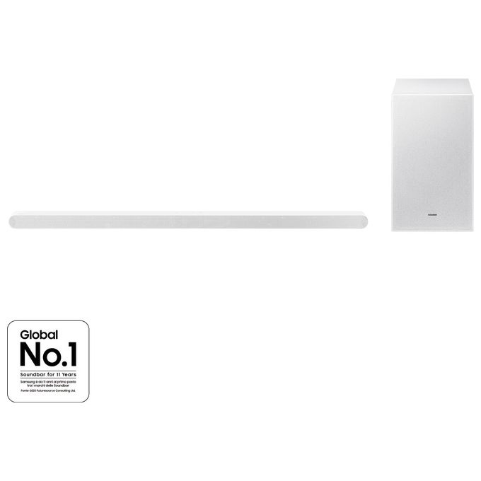 Samsung Soundbar HW-S701D 3.1Ch Ultra Slim Design Wireless Dolby Atmos Q-Symphony White