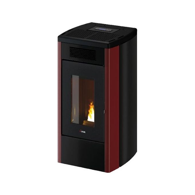 Cadel Stufa a Pellet Cadel Atena 3 Plus 14 Rosso