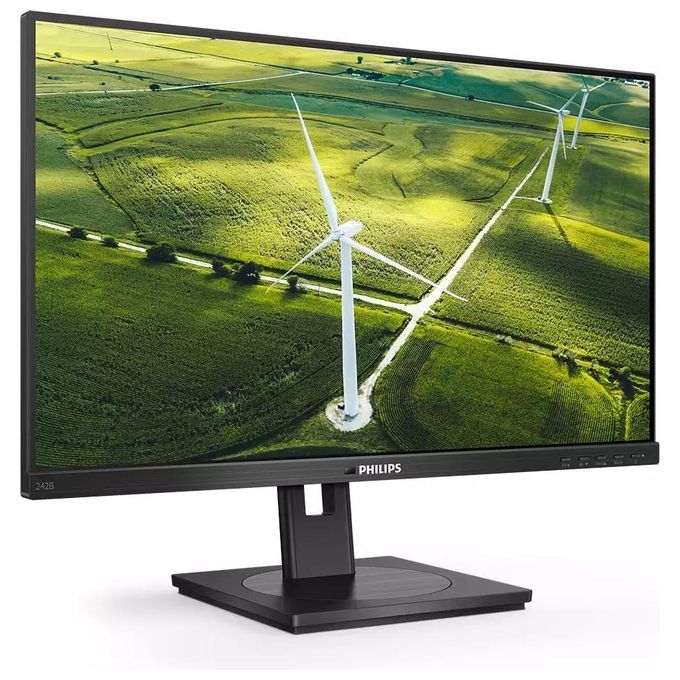 Philips Monitor 23.8'' LED IPS 242B1G - 00 1920x1080 Full HD Tempo di Risposta 4 ms