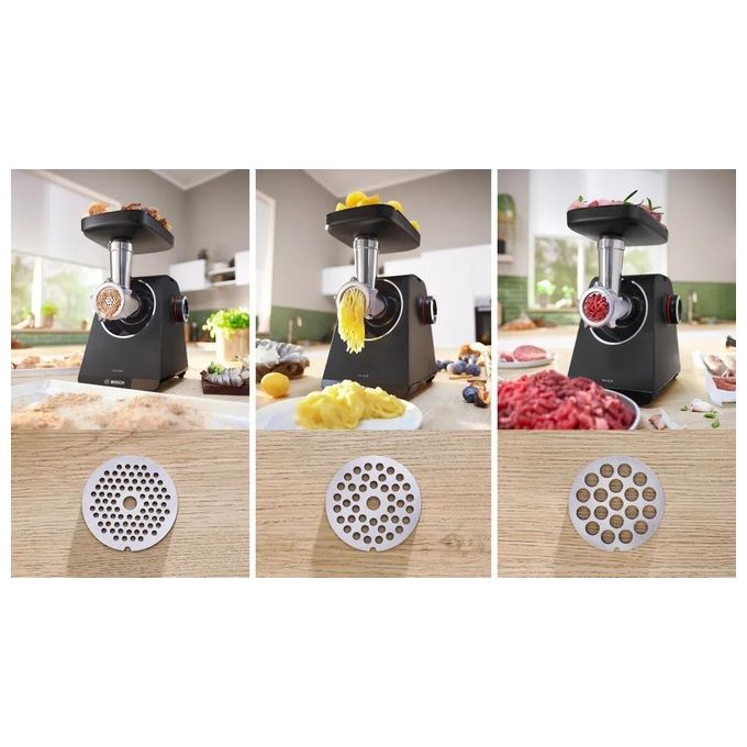 Bosch MFWS430B Tritacarne Multipower Series 4 1900W Nero