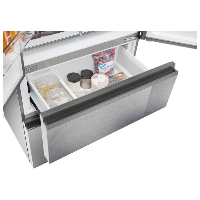 Haier Serie 7 HFR7819ENGC Frigorifero Americano Side By Side 504 Litri Classe E No Frost colore Inox