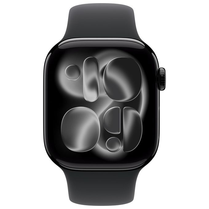 Apple Watch Band Cinturino Sport 42mm Nero S-M
