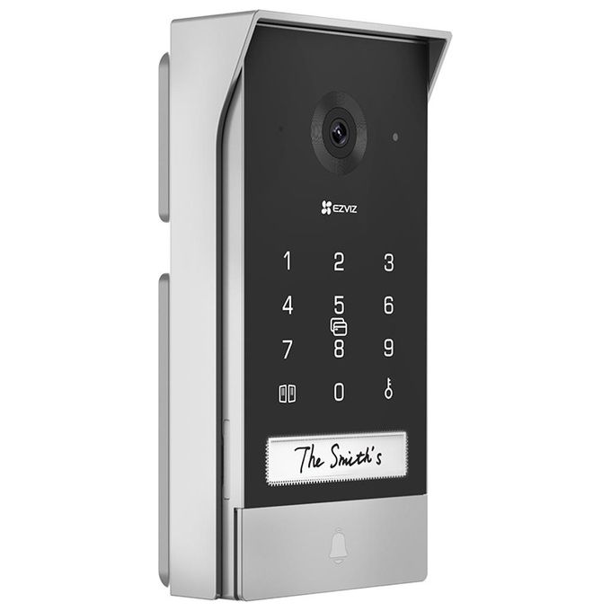 Ezviz EP7 Videocitofono alimentato a energia solare smart Wi-Fi 2K con schermo touch da 7″