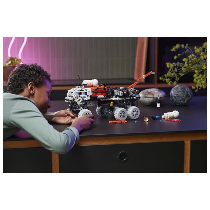 LEGO Technic 42180 Rover di Esplorazione Marziano, Giochi Spaziali per Bambini 11+, Veicolo Giocattolo Ispirato alla NASA