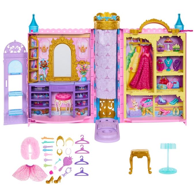 Mattel Disney Princess Guardaroba da Favola