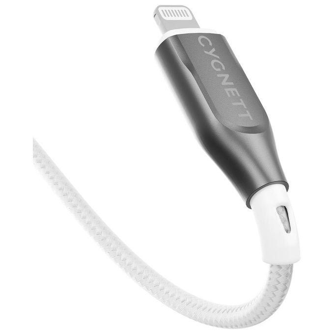 Cygnett Kenable Cavo da Lightning a USB-A 1mt Bianco