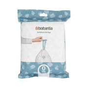 Brabantia 124846 PerfectFit Sacchi Immondizia Codice O 30L 40 Pezzi Dispenser colore Bianco