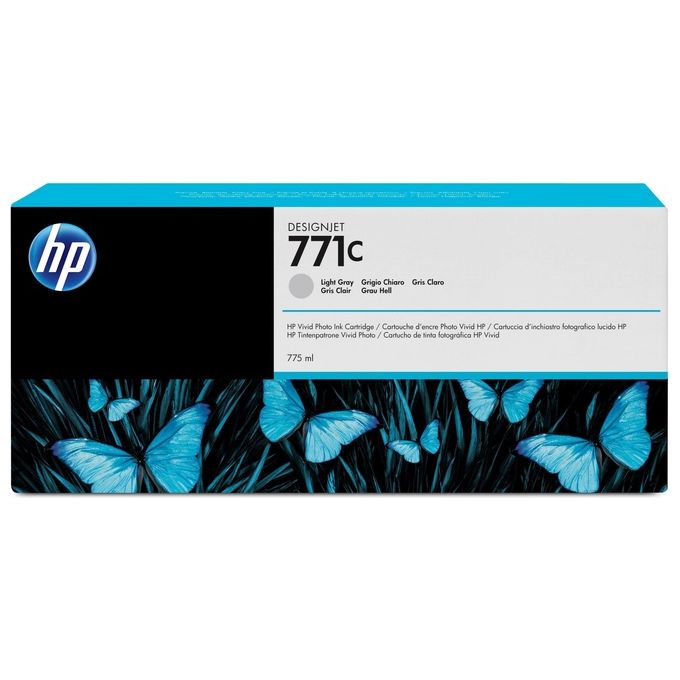 Hp Cartuccia Grigio Chiaro 771c Da 775 Ml