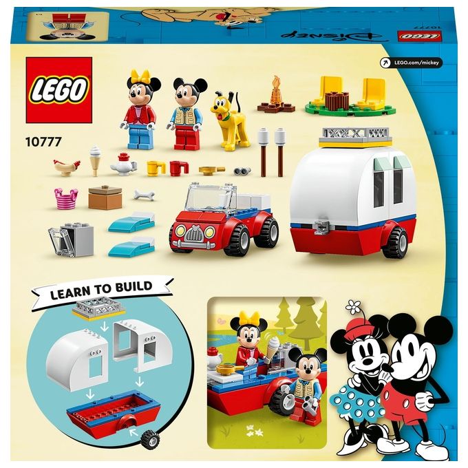 LEGO Mickey e Friends Vacanza in Campeggio con Topolino e Minnie