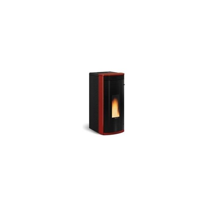 LA NORDICA Extraflame Stufa a Pellet SIBILLA PLUS Bordeaux Canalizzata