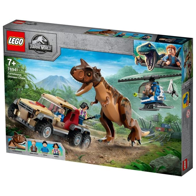 LEGO Jurassic World Carnotaurus Dinosaur Chase