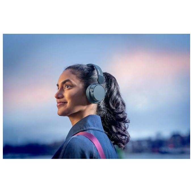 Philips Cuffia On-ear Wireless Bass blue