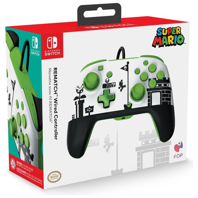 PDP Nintendo Switch Controller Retro Super Mario
