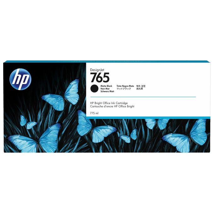 HP 765 Nero opaco originale cartuccia dinchiostro per DesignJet T7200 Production Printer