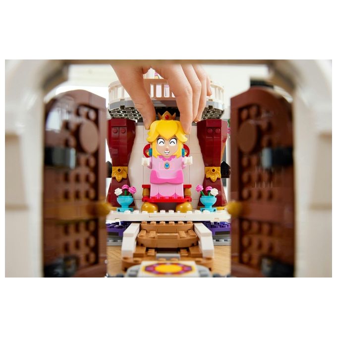 LEGO 71408 Super Mario Pack Espansione Castello di Peach 1216 pezzi 5 personaggi inclusi (48x37x9 5 cm) colore Nero