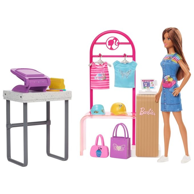 Mattel Playset Barbie Boutique Moda