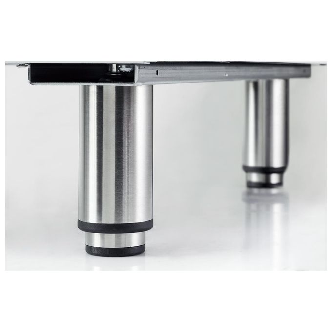 DeLonghi PGVX96ED2 Cucina a Gas 5 Fuochi Forno a Gas 6 Funzioni Scaldavivande 90 x 60 cm Inox