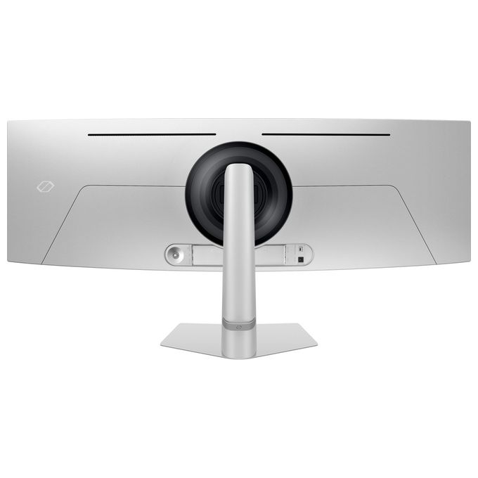 Samsung Monitor Gaming Odyssey OLED G9 (S49CG934), Curvo (1800R), 49'', 5120x1440 (DQHD), 32:9, HDR10+, OLED, 240Hz, 0,03ms (GtG), Compatibilita' G-Sync, Micro HDMI, USB 3.0, DP, Casse