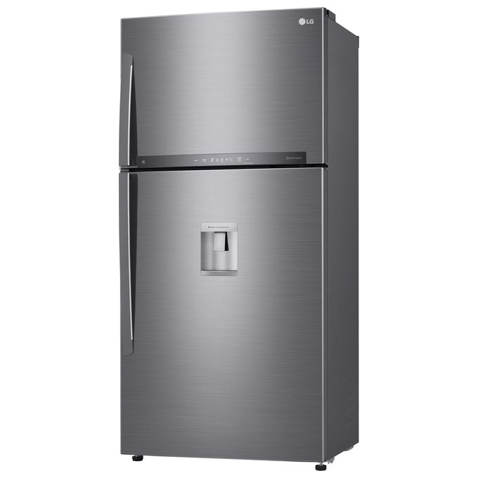 LG GTF916PZPED Frigorifero Doppia Porta Maxi 592 Litri Wi-Fi Dispenser Acqua Classe Energetica E Inox
