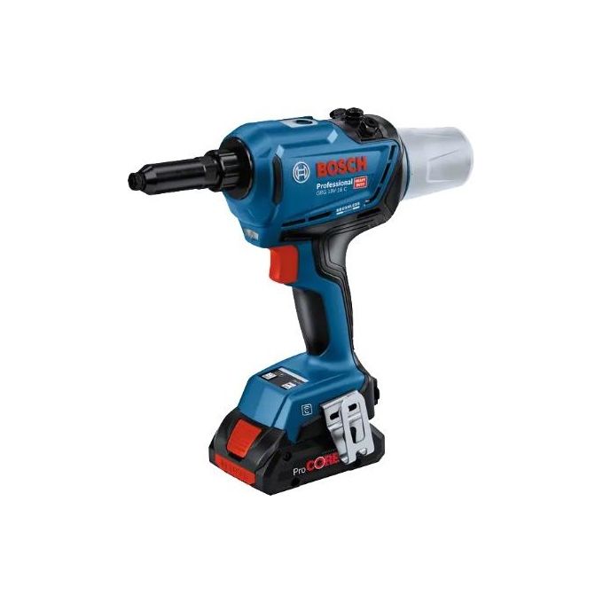 Bosch GRG 18V-16 C Set Rivettatrice a Batteria