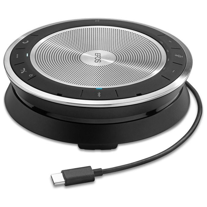 Epos-Sennheiser EXPAND 30 + Vivavoce Universale USB-Bluetooth Nero-Argento