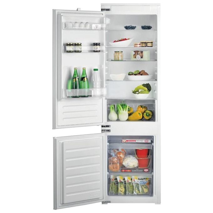 Hotpoint BCB 7525 S1 Frigorifero Combinato Capacita' 289 Litri Classe energetica F Statico Active Fresh Massimo Silenzio 185 cm Bianco
