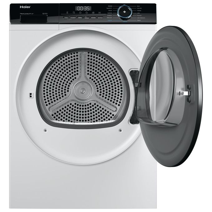 Haier I-Pro Series 3 HD90-A2939 Asciugatrice Libera Installazione Caricamento Frontale 9Kg Classe Energetica A Bianco