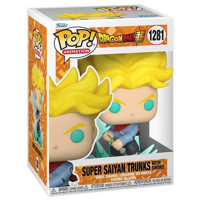Funko Pop! Dragon Ball Super Saiyan Trunks w-Sword 1281