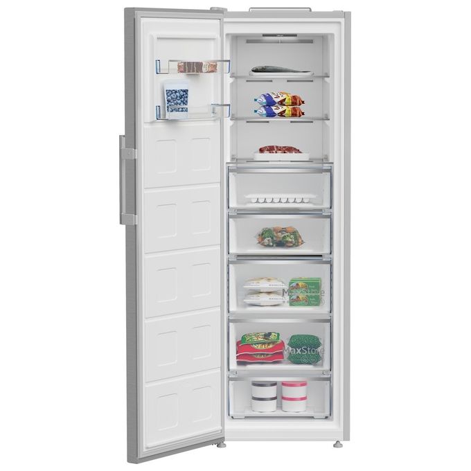 BEKO B5RMFNE314X Beyond Bpro 500 Congelatore a libera installazione 286 litri Classe E 186 cm Inox