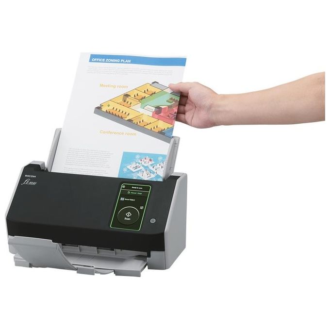 Fujitsu Ricoh fi-8040 ADF  Scanner ad Alimentazione Manuale 600x600 DPI A4 Nero-Grigio
