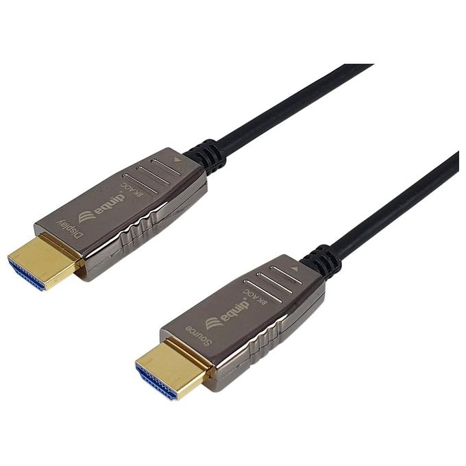 Equip Cavo Hdmi 20mt Hdmi Tipo A (Standard) Nero