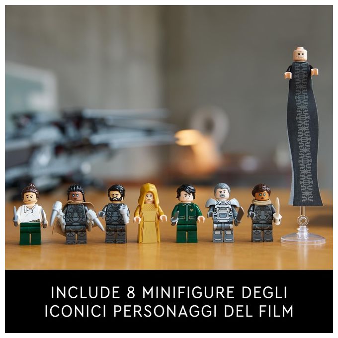 LEGO Icons 10327 Dune Atreides Ornitottero Reale, Set per Adulti da Collezione, Idea Regalo Donna, Uomo e Amanti del Cinema