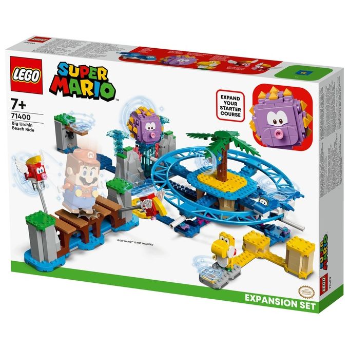 LEGO Super Mario Spiaggia del Ricciospino Gigante Expansion Set