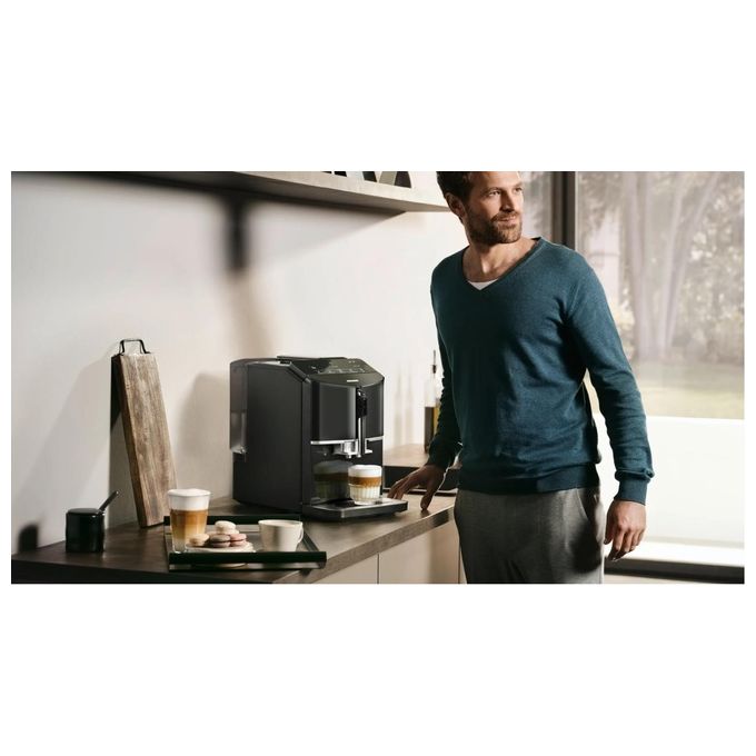 Siemens EQ.300 TF301E19 Macchina per Caffe' Automatica per Espresso 1.4 Litri