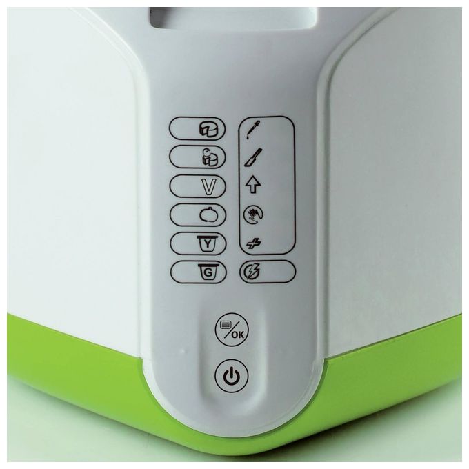 Ariete 615 B-Cheese Macchina per Formaggio e Yogurt 500 W 6 Programmi Preimpostati Bianco Verde