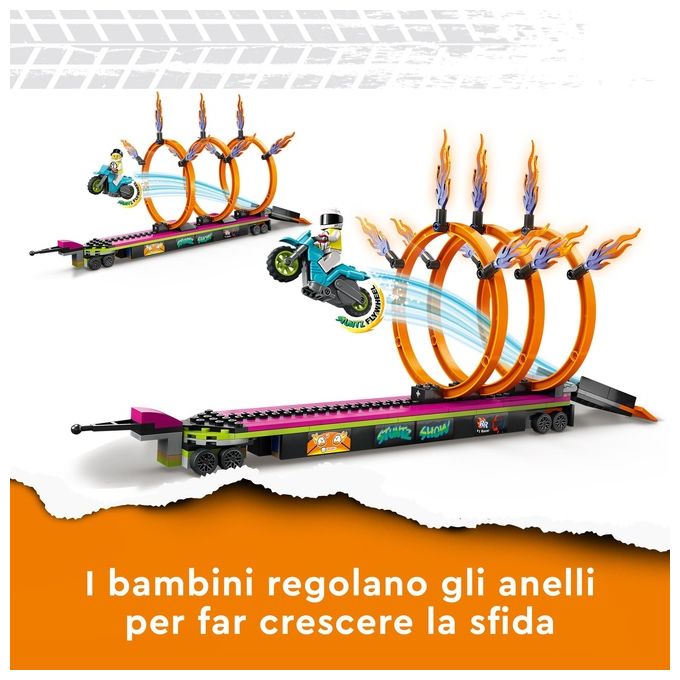 LEGO Stunt Truck: sfida dell'anello di fuoco