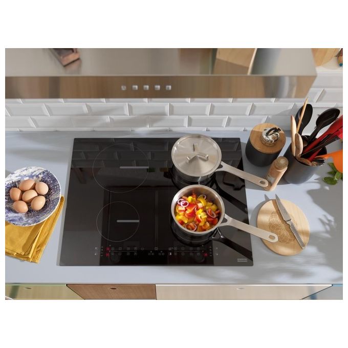 Franke FSM 654 I B BK Smart Piano cottura a induzione cm. 65 cristallo nero