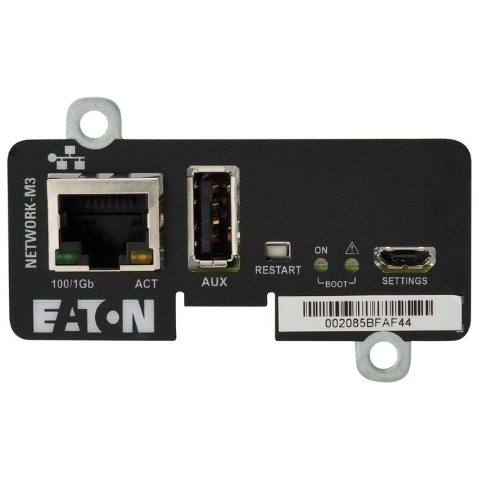 Eaton NETWORK-M3 Scheda di Rete e Adattatore Interno Ethernet 1000 Mbit-s