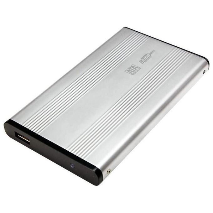 Techly Contenitore di Unita' di Archiviazione 2,5'' Enclosure Hdd Argento
