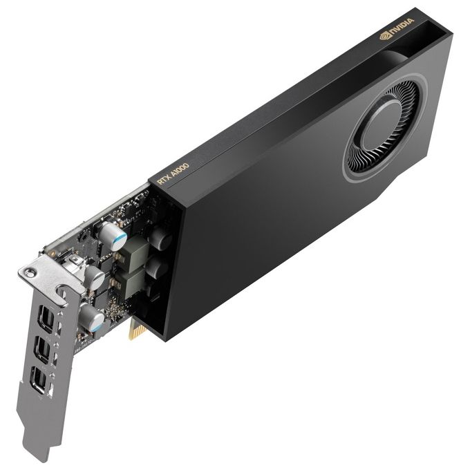 PNY Vga Quadro Rtx A1000 8Gb 4x Mini Dp 1x Lp Bracket Low Profile