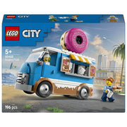 LEGO Furgone Ciambelle 60452 Gioco da Costruzione City Great Vehicles Divertimento Assembla Realistico ed Educativo per Bambini