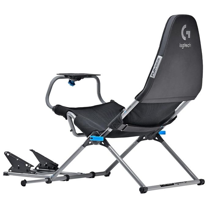 Playseat Challenge X - Logitech G Edition Sedia da Gioco per Console Nero-Grigio